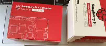 Bild: Raspberry 4 - Lieferung/Verpackung